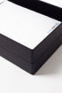 Felix Leather Document Rack Black Double